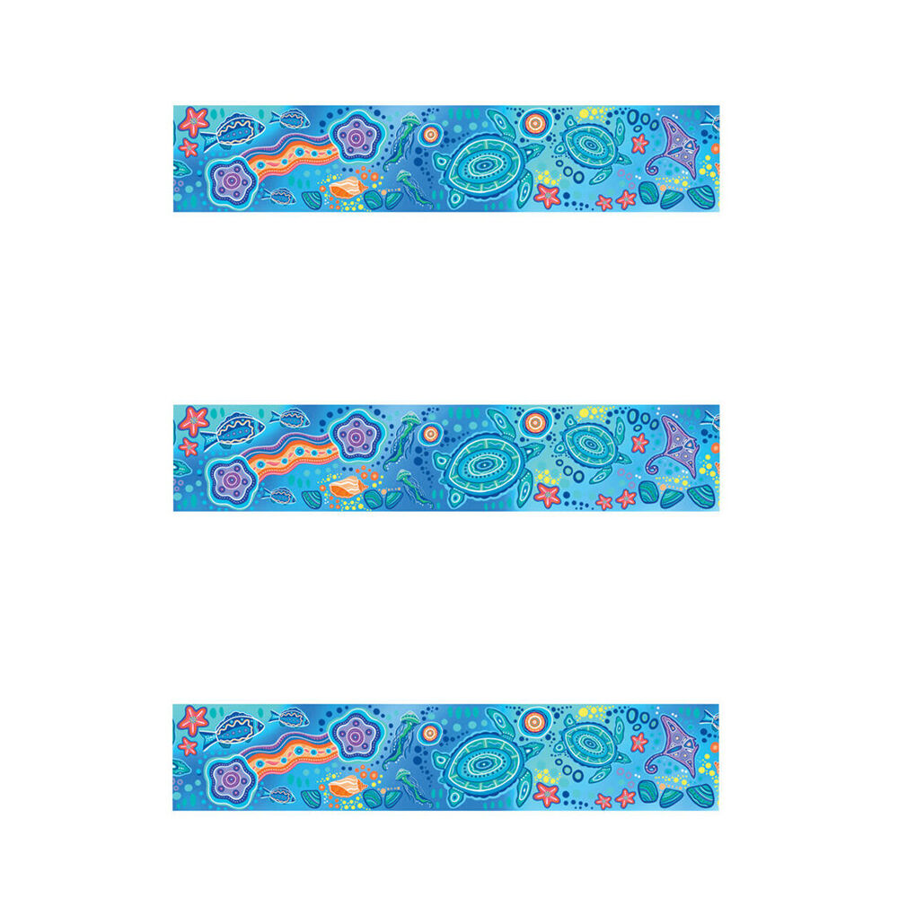 Learning Can BE Fun 12pc Learning Can Be Fun Ocean Country Border Pack 90cm x 7.5cm (3 Pack)