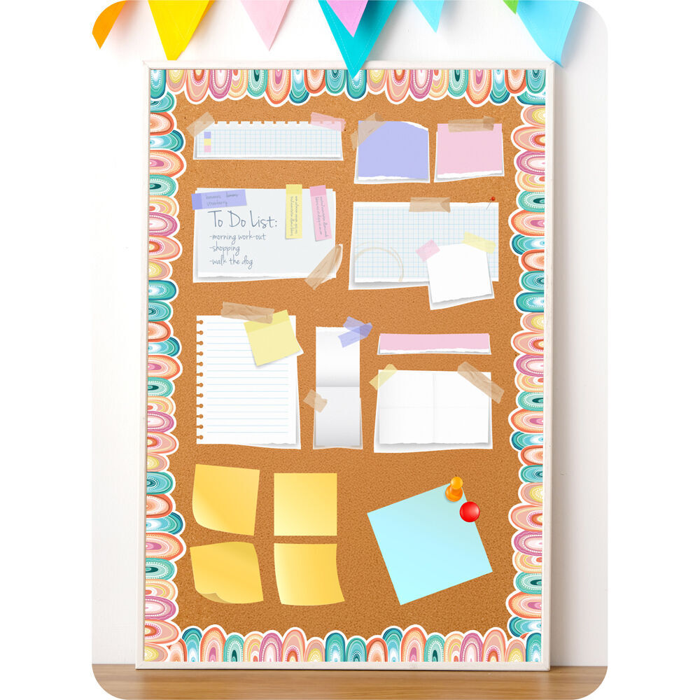 Learning Can BE Fun 12pc Learning Can Be Fun Sacred Country Die-Cut Border Pack 90 x 8.5cm (6 Pack)