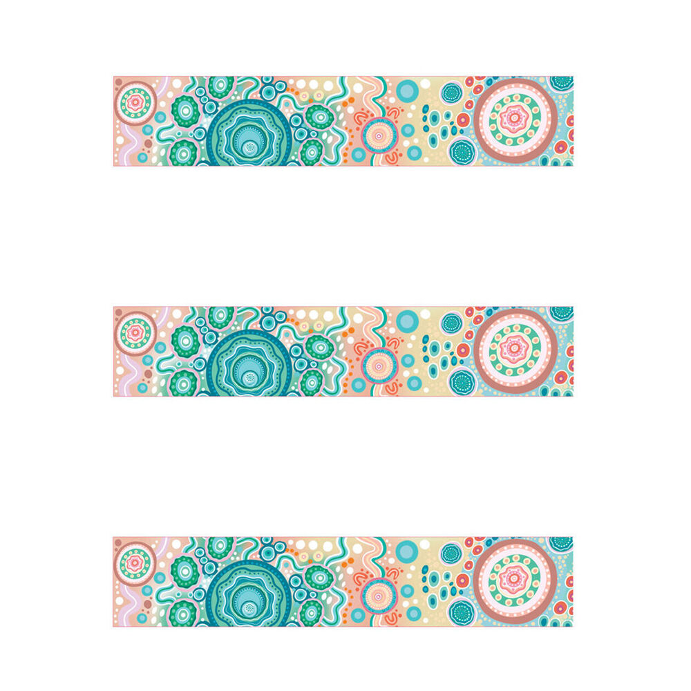 Learning Can BE Fun 12pc Learning Can Be Fun Sacred Country Border Pack 90cm x 7.5cm (3 Pack)