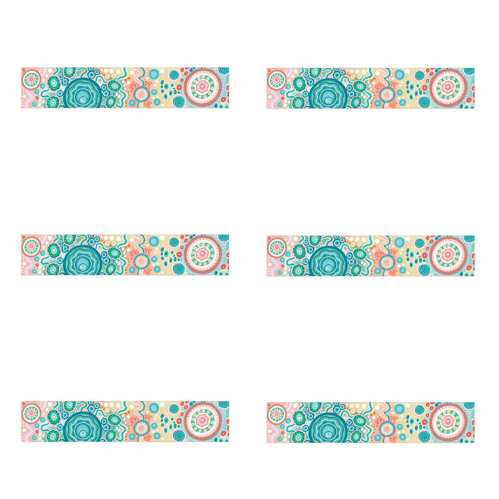 Learning Can BE Fun 12pc Learning Can Be Fun Sacred Country Border Pack 90cm x 7.5cm (6 Pack)