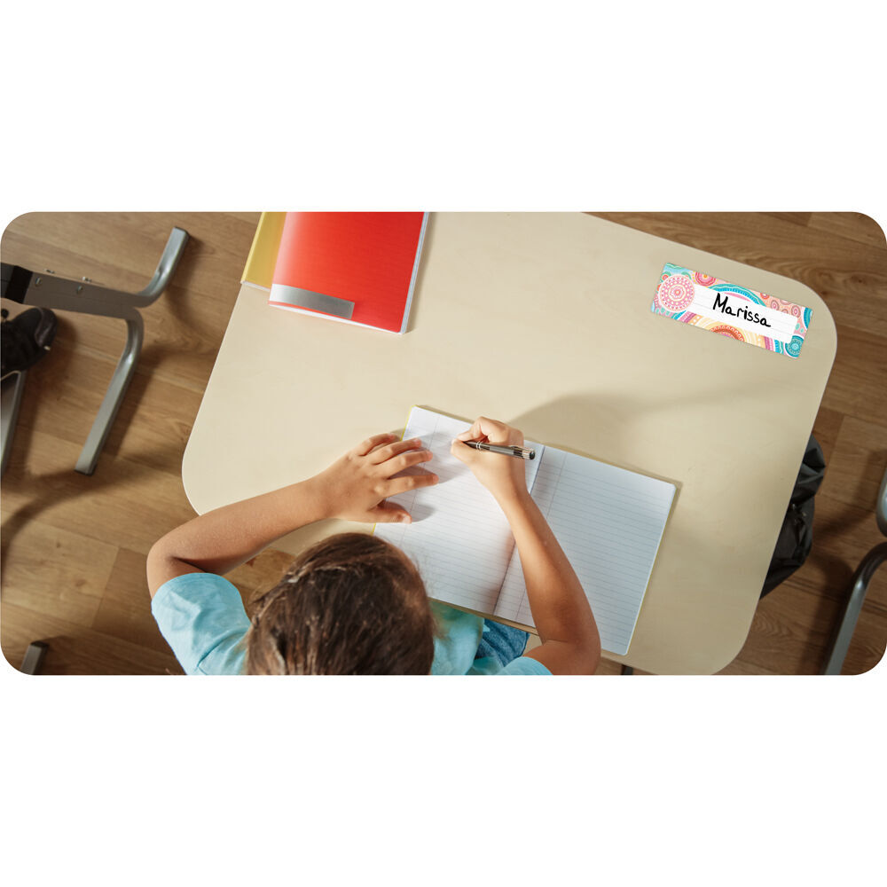 Learning Can BE Fun 30pc Learning Can Be Fun Sacred Country Adhesive Name Plates 24x8cm (6 Pack) — image 3