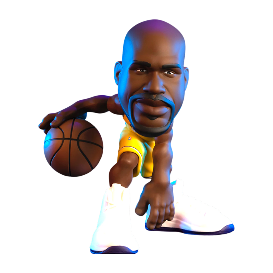 Exciteusa NBA Basketball Shaq ONeal LA Lakers Minis Legends Sport Action Figure Toy 6in