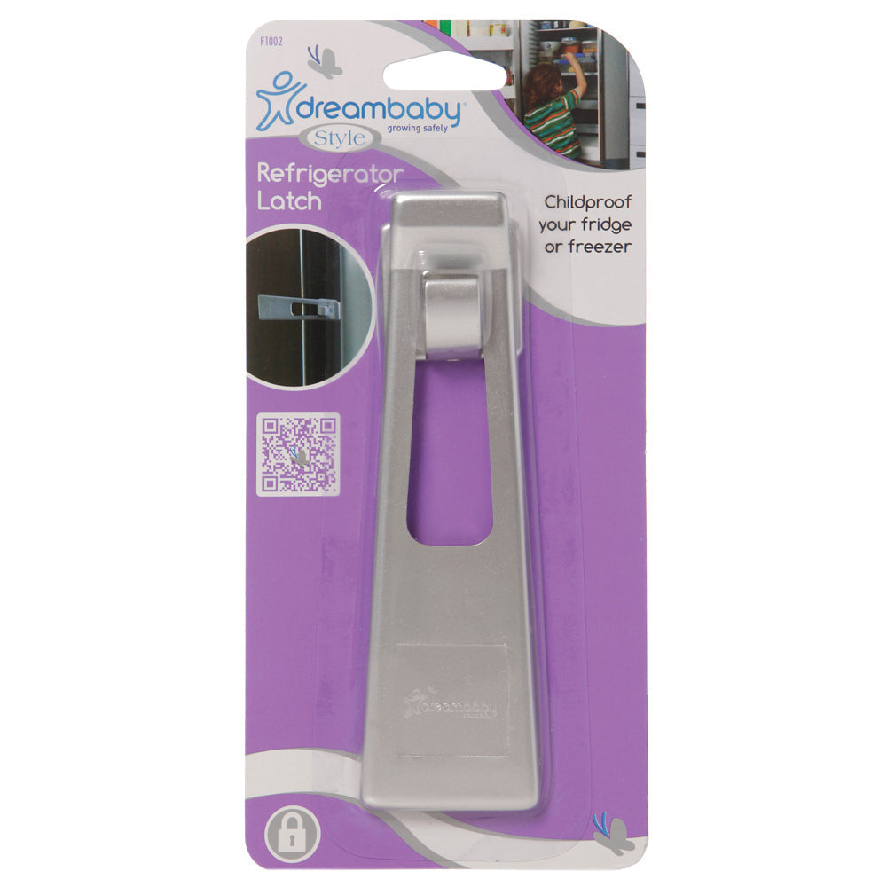 Dreambaby Refrigerator/Appliance Cabinets/Drawers Latch/Lock Baby Safety Silver