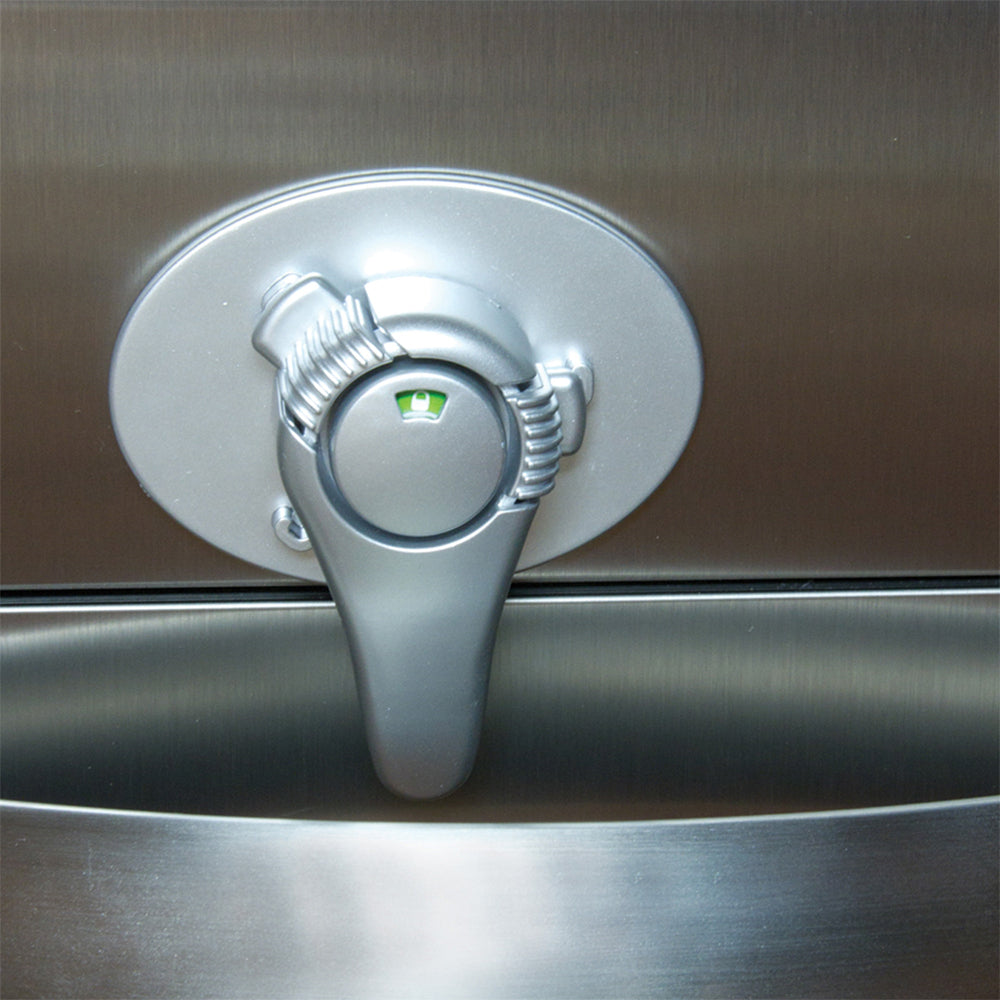 Dreambaby Ezy-Check Baby Safety Swivel Appliance/Oven/Microwave Lock Silver 9cm — image 4