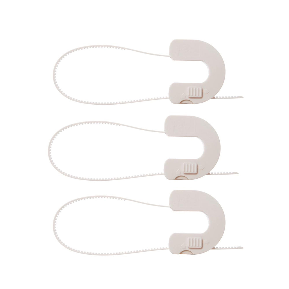 Dreambaby Safety/Protection Flexible Loop Lock/Latch For Cabinet/Cupboards (3 Pack)