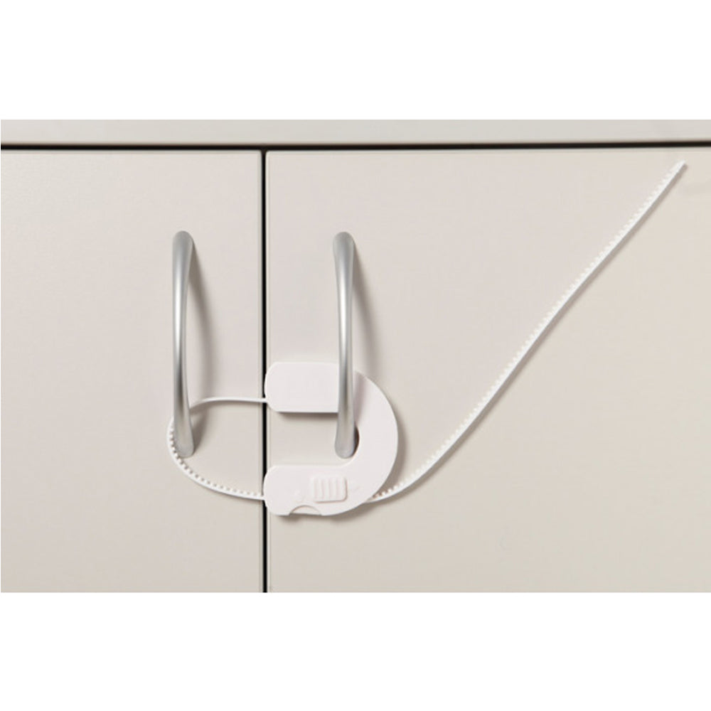 Dreambaby Safety/Protection Flexible Loop Lock/Latch For Cabinet/Cupboards (3 Pack) — image 3
