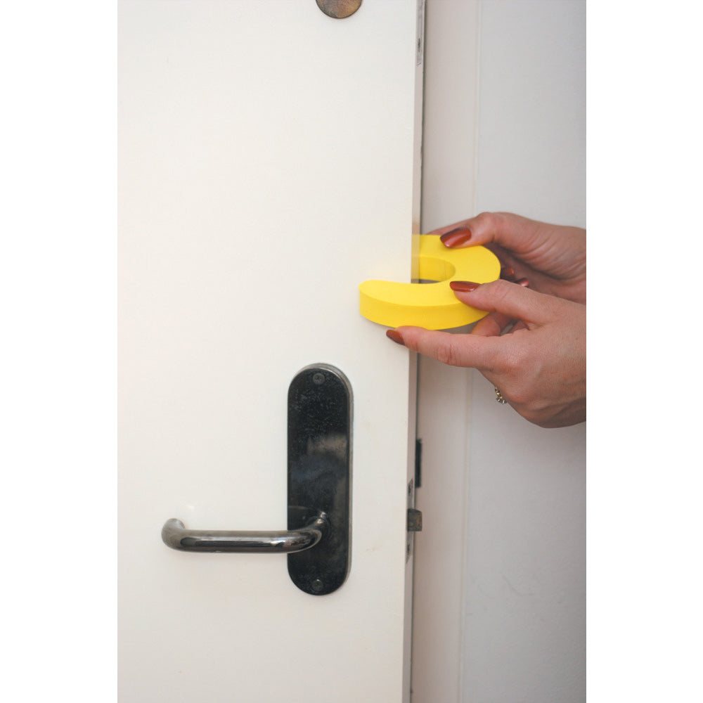 Dreambaby Portable Foam Baby/Children Safety Slip-On Door Stopper 10cm White (2 Pieces) — image 4