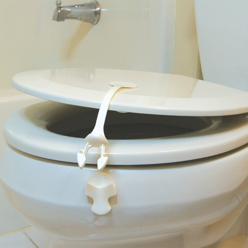 Dreambaby Bathroom Safety Baby/Toddler/Child Toilet Latch/Lock White Adhesive — image 4