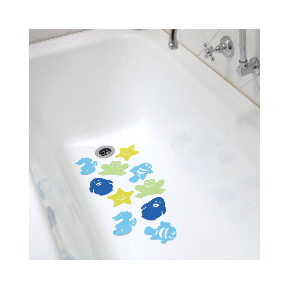 Dreambaby Non-Slip Bath Mats Tub/Shower Bathroom Safety Appliques 11x19cm (10 Pieces) — image 4