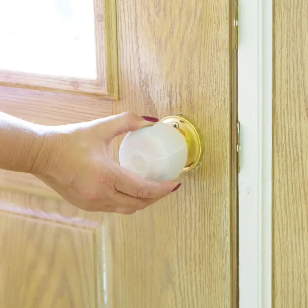 Dreambaby Toddler/Child Protection/ Safety Latch/Lock Covers f/ Door Knobs (6 Pack) — image 3