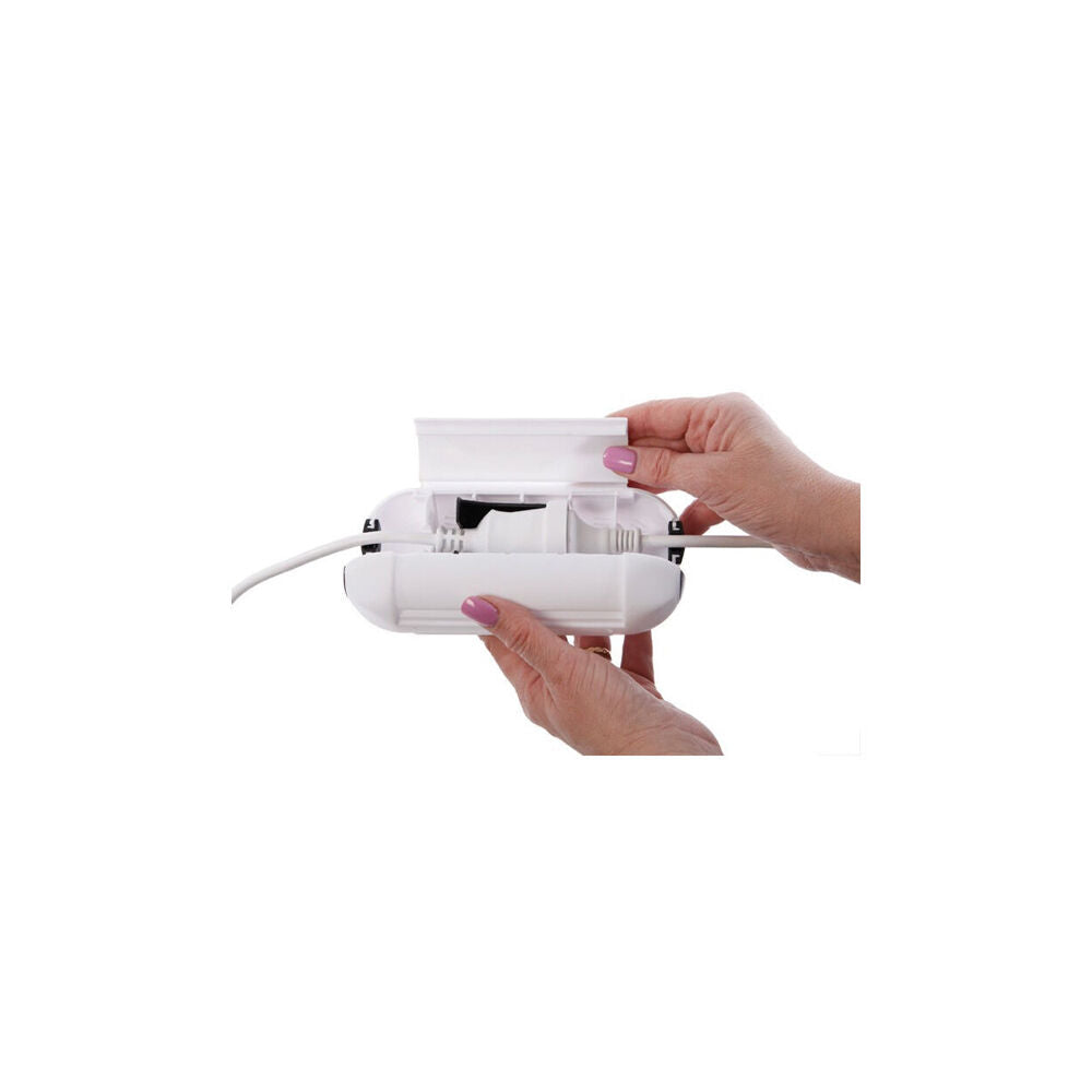 Dreambaby Cord Clamp Childproof Electrical Cord Organiser Weatherproof White — image 2