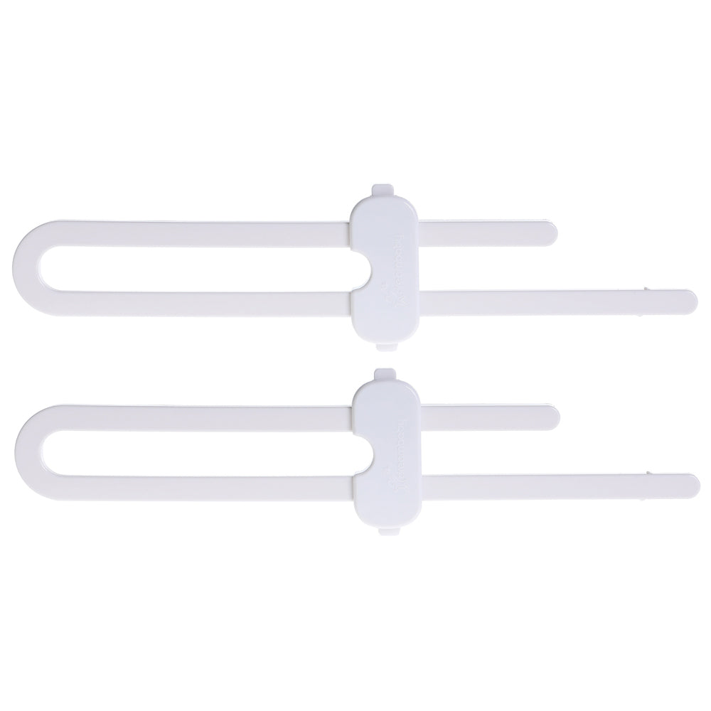 Dreambaby Baby Safety Slim-Line Slide Lock White (2 Pieces) — image 2