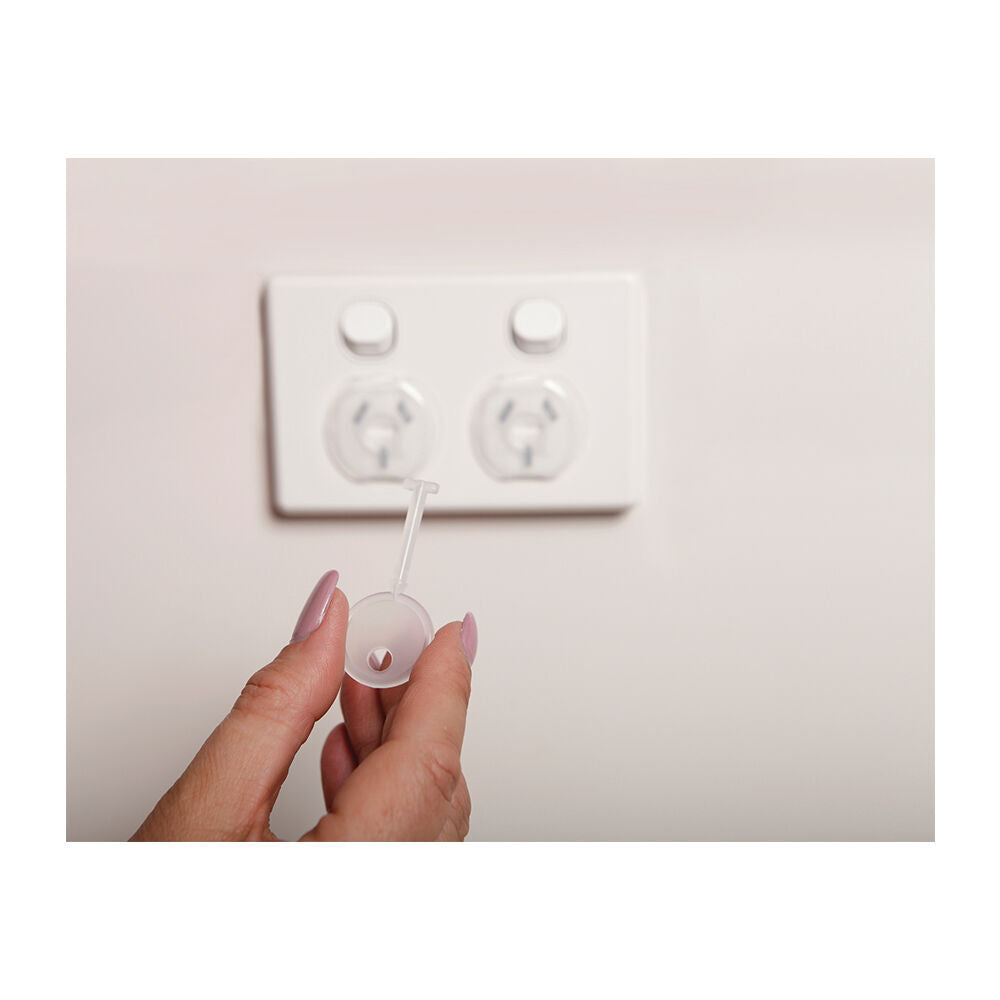 Dreambaby Baby/Child Safety Keyed Outlet Plugs w/3 Keys Clear For AU/NZ Plug (18 Pack) — image 5