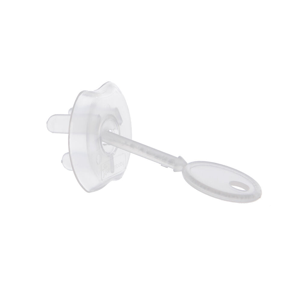 Dreambaby Baby/Child Safety Keyed Outlet Plugs w/3 Keys Clear For AU/NZ Plug (18 Pack) — image 4