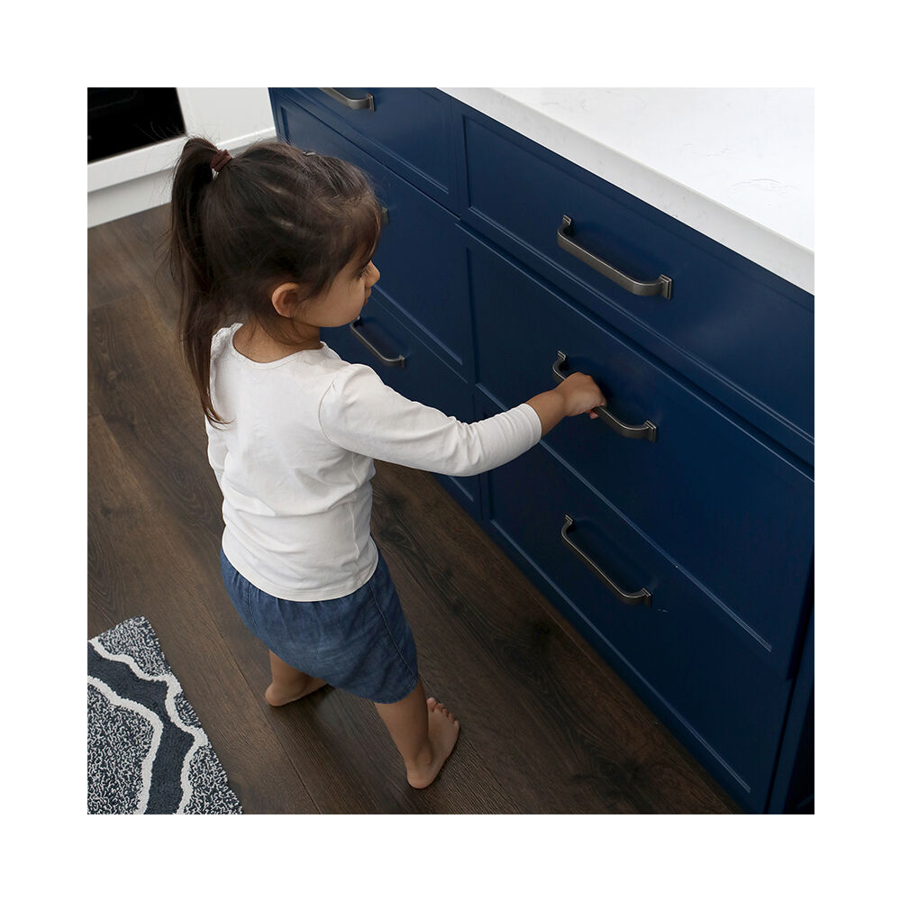 Dreambaby Baby/Childrens Safety Top/Bottom Drawer Catches/Locks/Latches 9cm (3 Pieces) — image 4