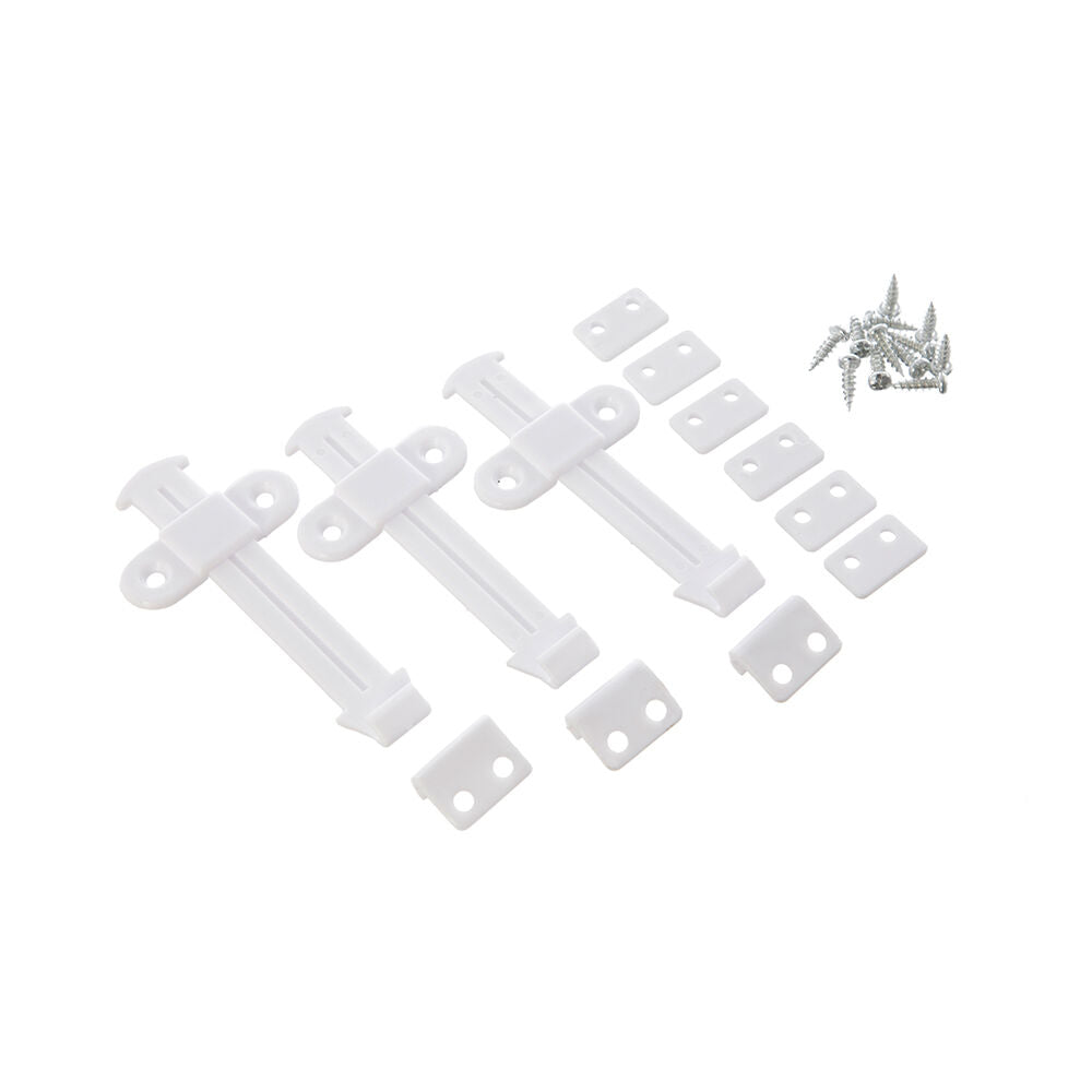 Dreambaby Baby/Childrens Safety Top/Bottom Drawer Catches/Locks/Latches 9cm (3 Pieces) — image 3