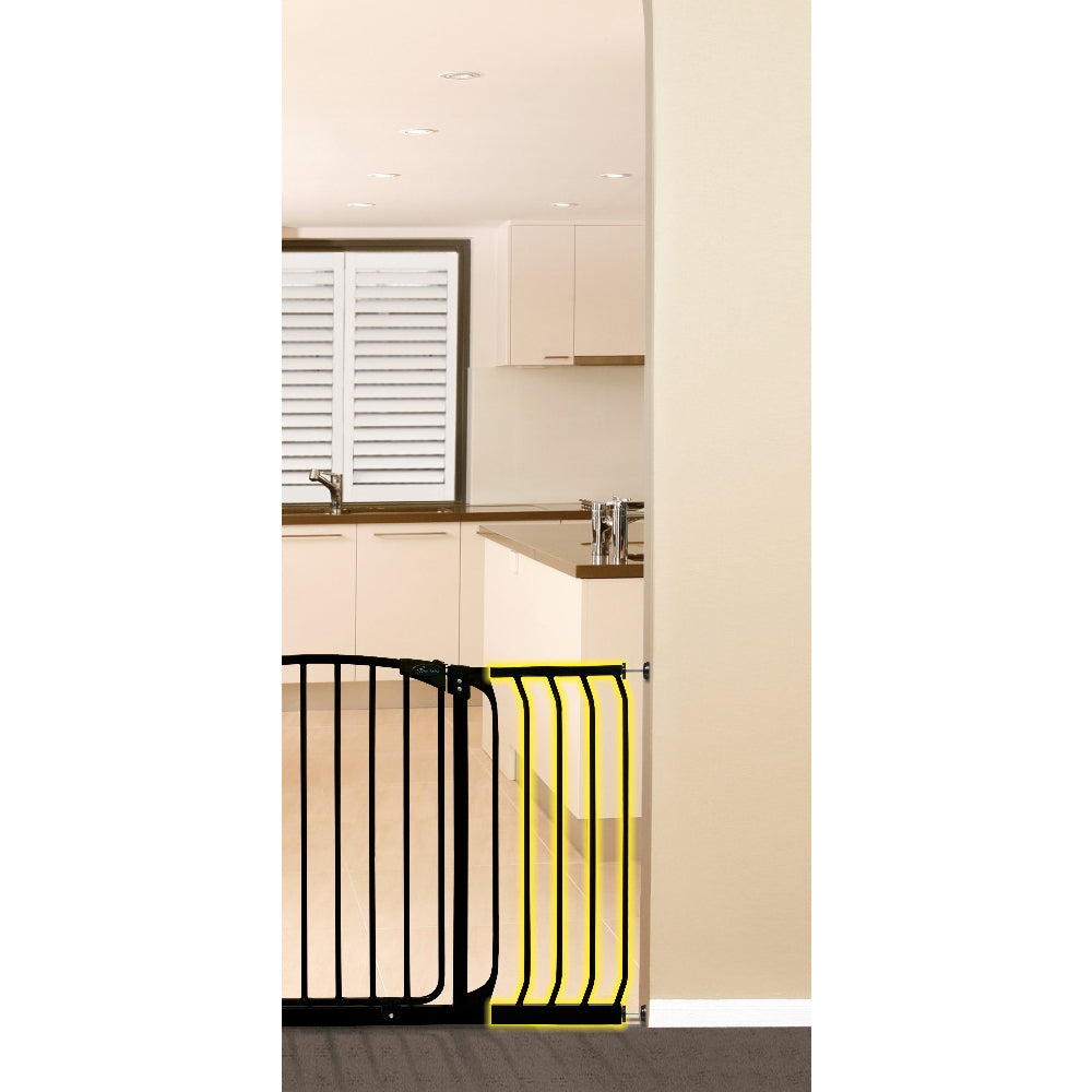 Dreambaby 27cm Chelsea Extension For Baby Safety Gate Protection Barrier Black — image 2