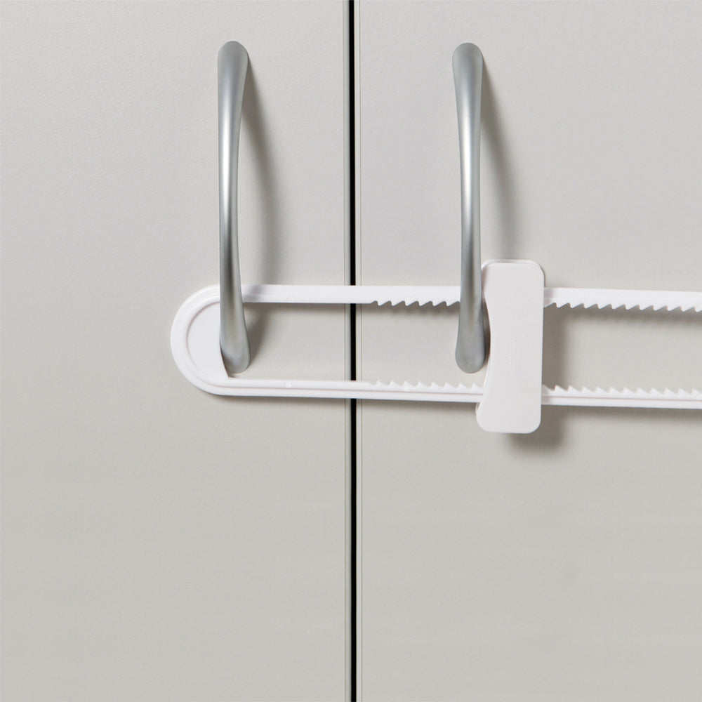 Dreambaby Furniture Cabinet D-Shaped Handle Baby/Kids Safety Sliding Locks (6 Pack) — image 4