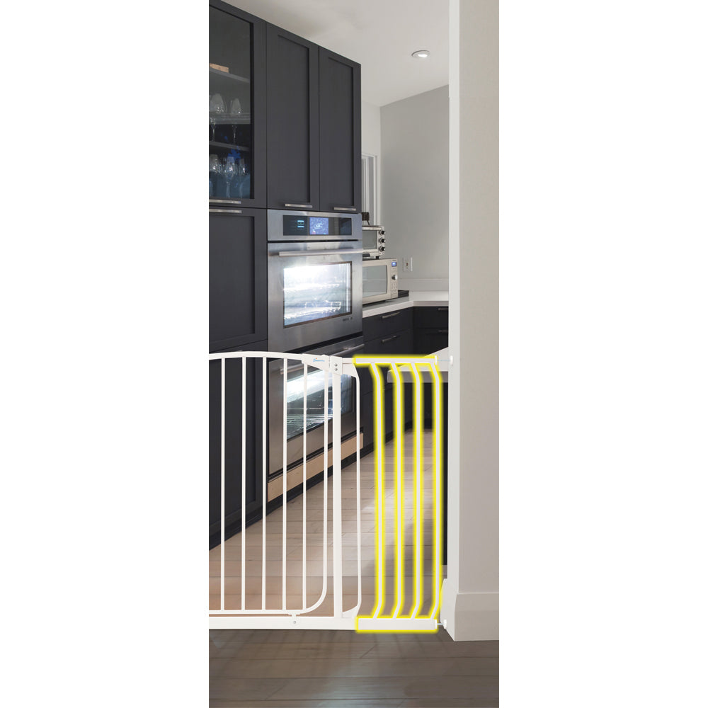 Dreambaby 27cm Chelsea Xtra-Tall Extension For Baby Safety Gate/Barrier White — image 2