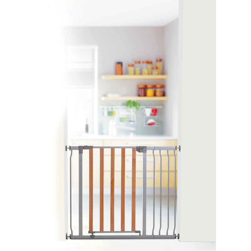 Dreambaby 18cm Cosmopolitan Extension For Baby/Kids Safety Gate/Barrier Silver — image 2