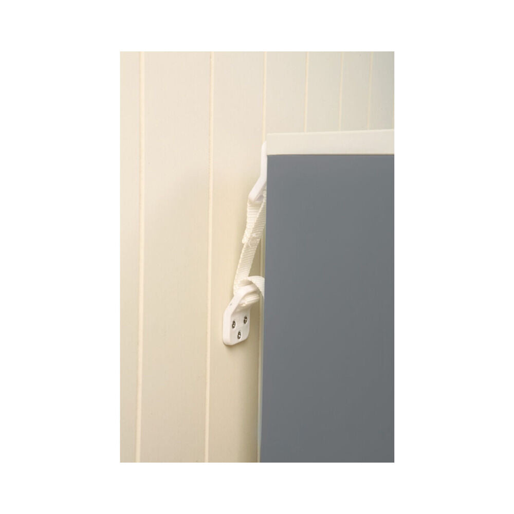 Dreambaby Anti Tip Child Safety Furniture Straps/Anchors Wall Mounted White (2 Pieces) — image 2