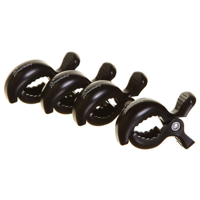 Dreambaby Strollerbuddy 7.5cm Clip/Pegs Hooks Accessories For Stroller/Pram (4 Pieces)