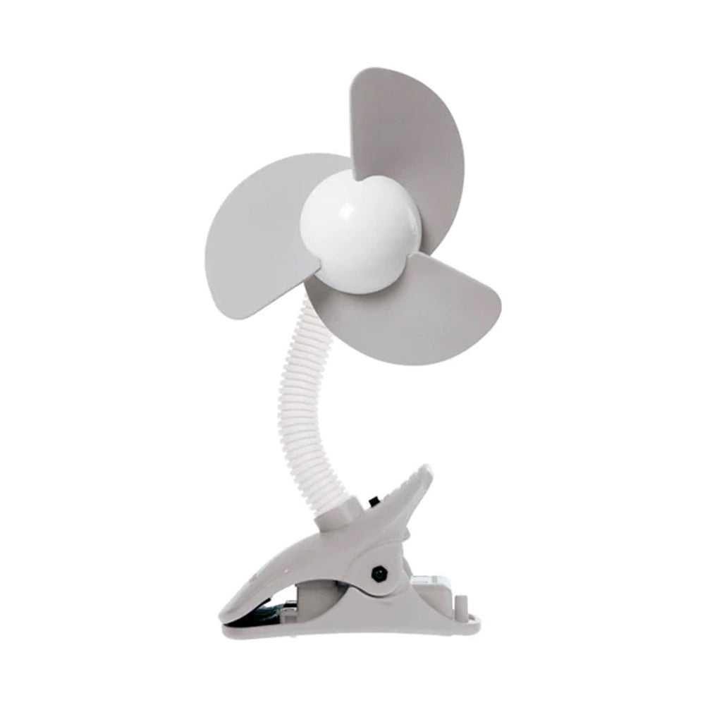 Dreambaby Ezy-Fit Clip-On Fan For Stroller - Grey/White (2 Pack) — image 2