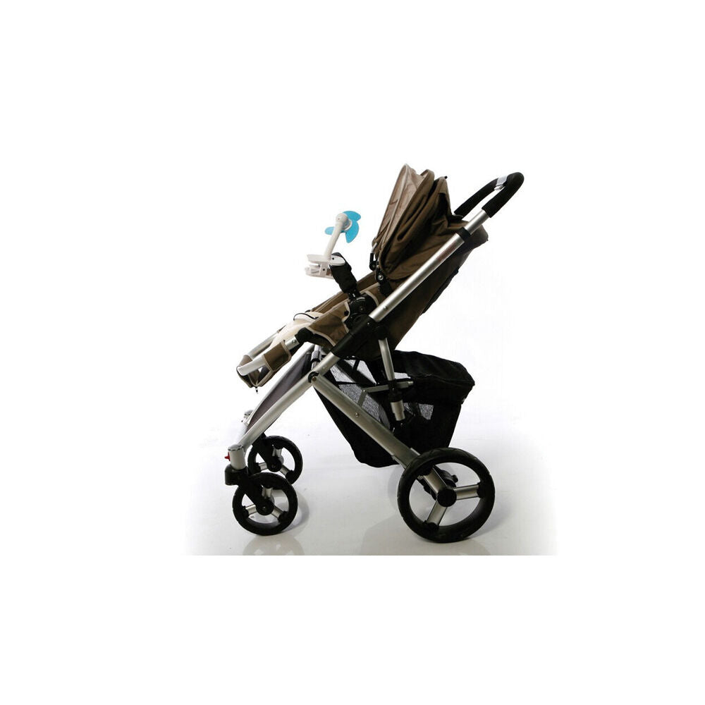 Dreambaby Stroller Foam Travel Cooling Pushchair/Pram Fan Clip-On Portable Blue — image 2
