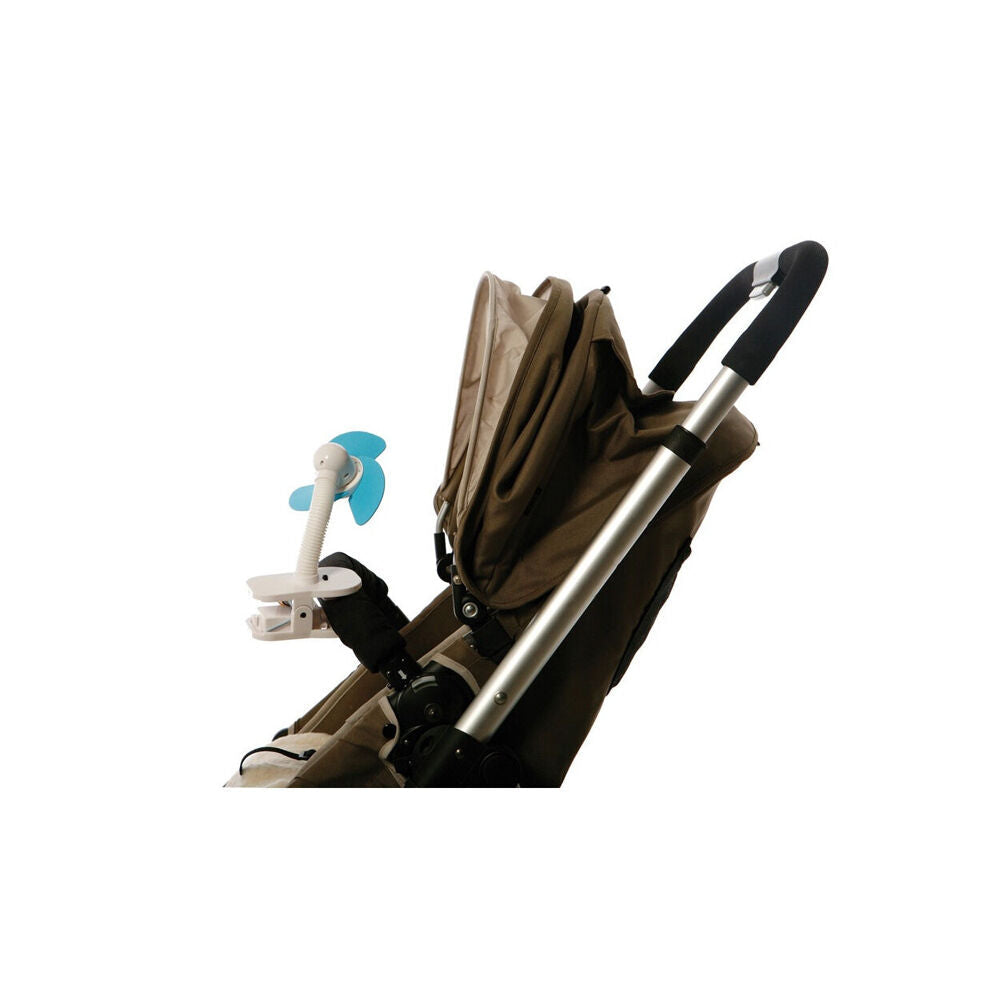 Dreambaby Stroller Foam Travel Cooling Pushchair/Pram Fan Clip-On Portable Blue — image 4