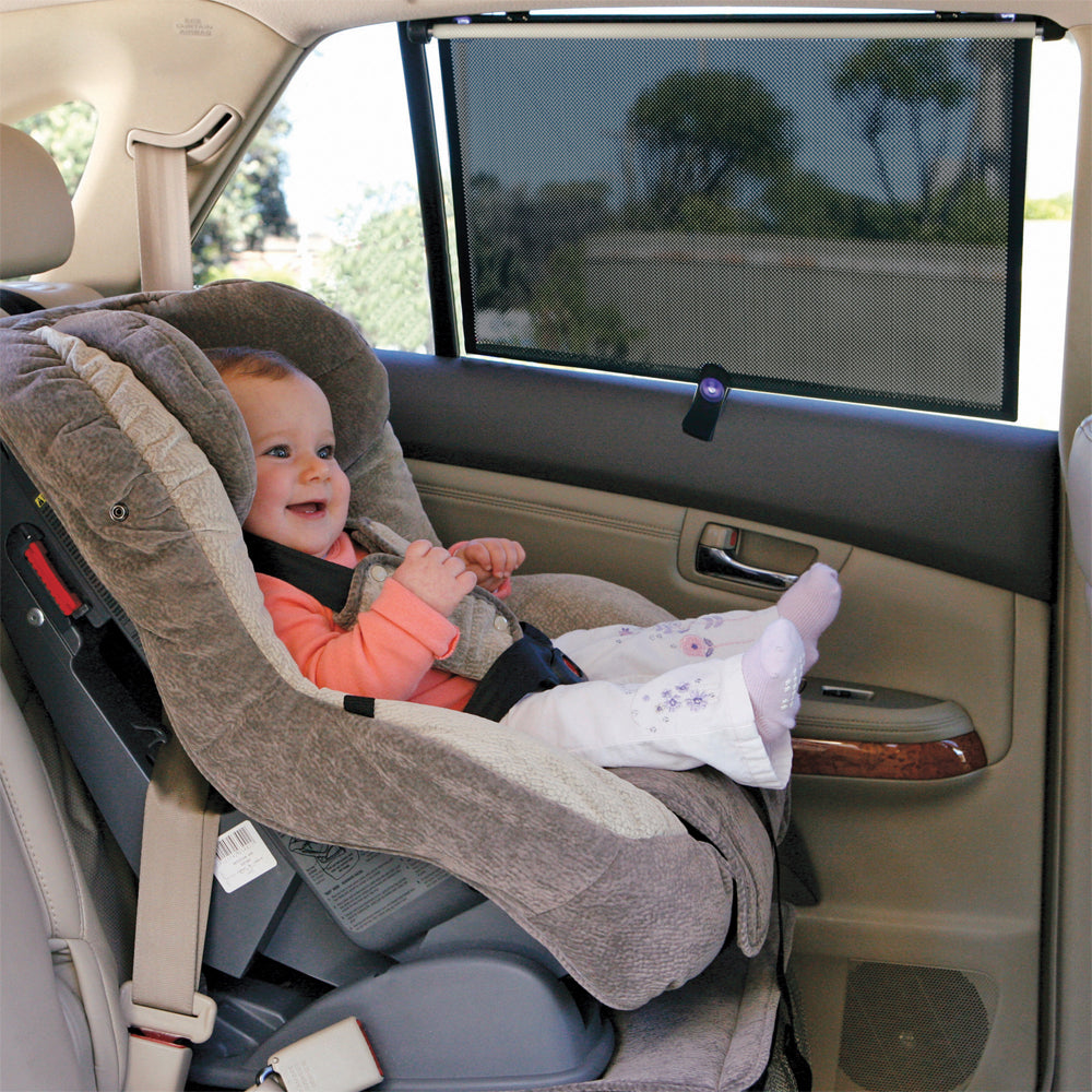Dreambaby 50x53cm Extra Wide Adjustable Car Roller Shades Kids/Toddler (2 Pieces) — image 2