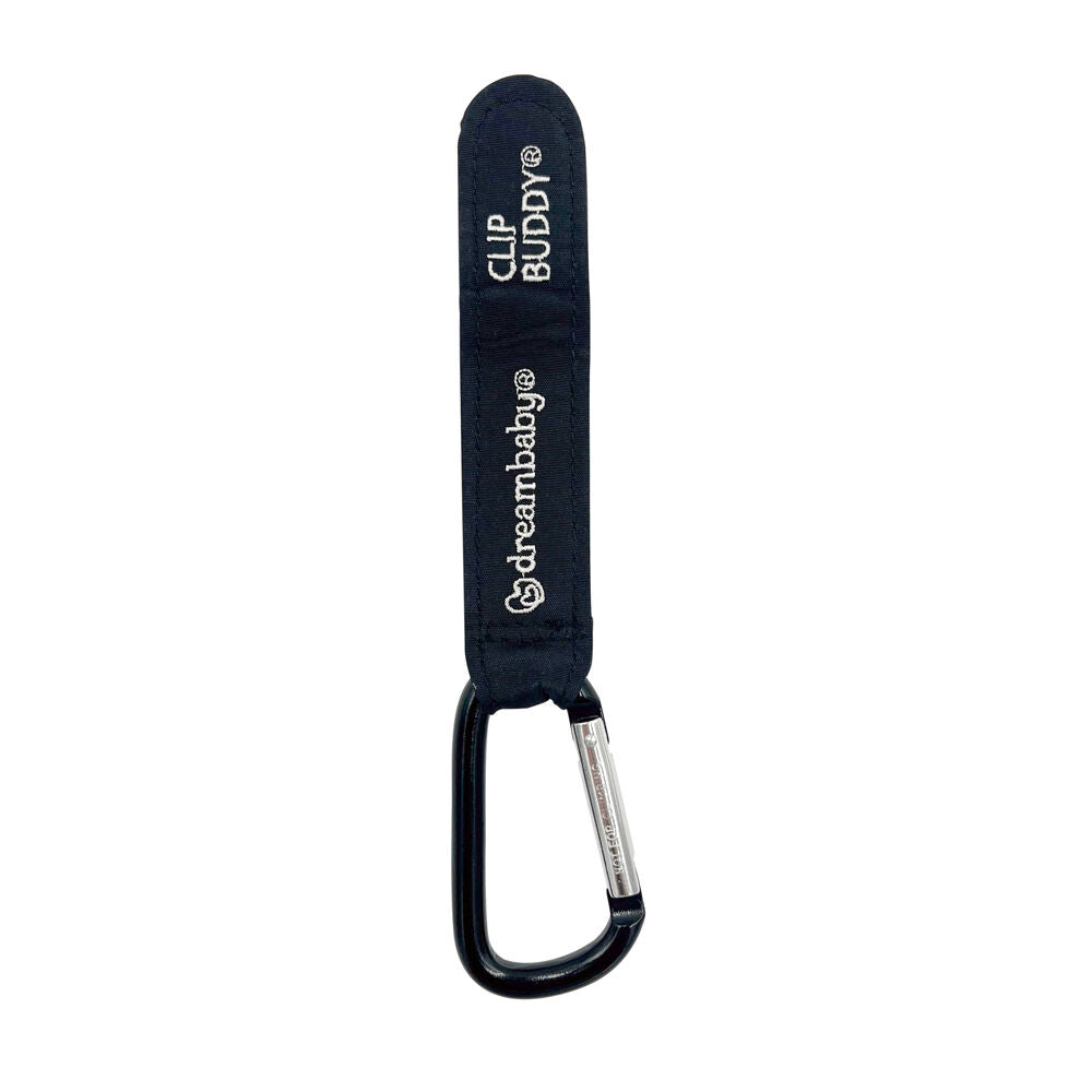 Dreambaby Stollerbuddy Buddy Bag Carrier/Carabiner For Stroller/Pram Black (2 Pack) — image 6