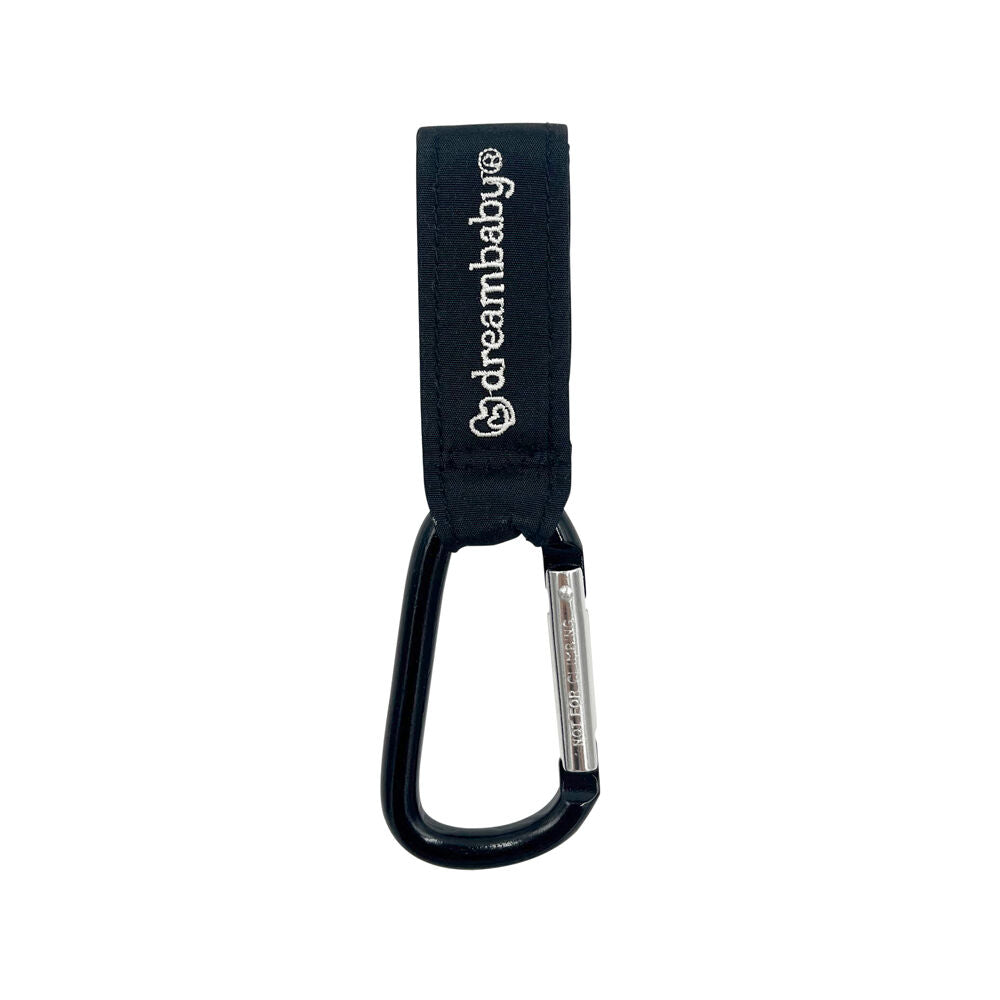 Dreambaby Stollerbuddy Buddy Bag Carrier/Carabiner For Stroller/Pram Black (2 Pack) — image 5