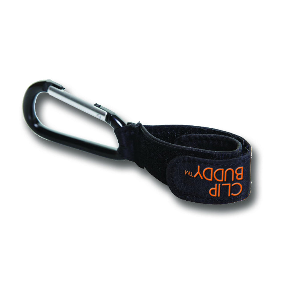 Dreambaby Stollerbuddy Buddy Bag Carrier/Carabiner For Stroller/Pram Black (2 Pack) — image 3