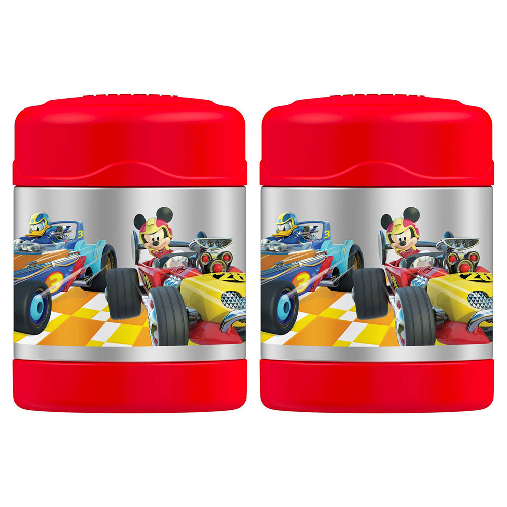 Thermos 290ml Funtainer Vacuum Insulated Food Storage Jar Mickey SS (2 Pack)