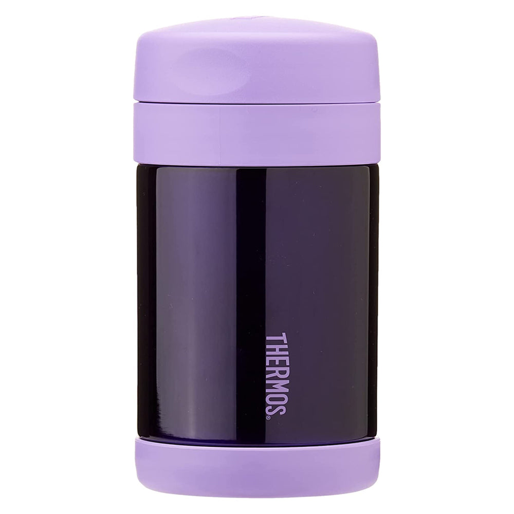 Thermos 470ml Funtainer Vacuum Insulated Food Jar w/Spoon Purple Stainless Steel