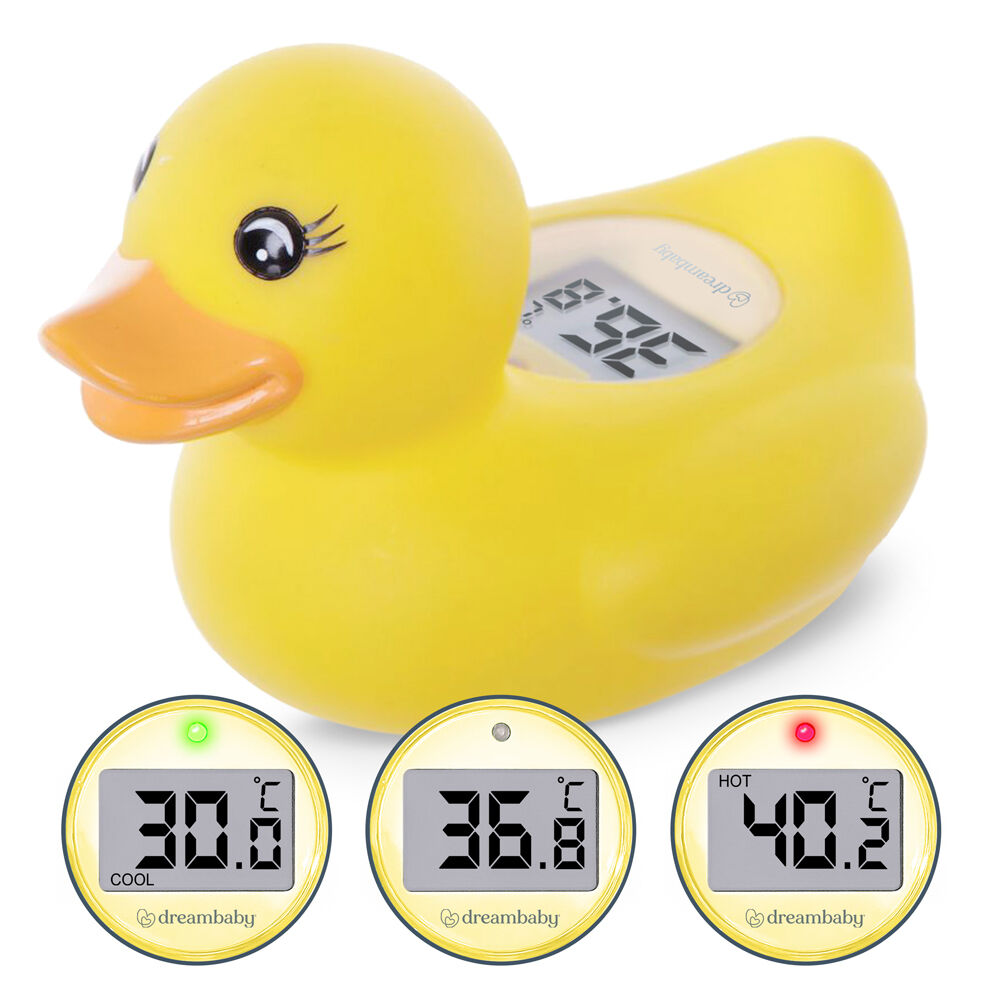Dreambaby Room & Bath Water Temperature Thermometer Duck Safe/Accurate Kids — image 3