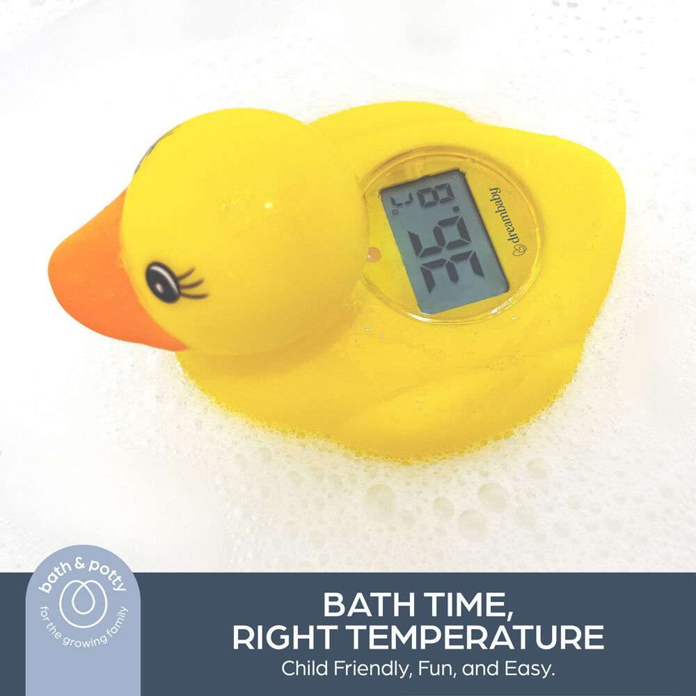 Dreambaby Room & Bath Water Temperature Thermometer Duck Safe/Accurate Kids — image 8