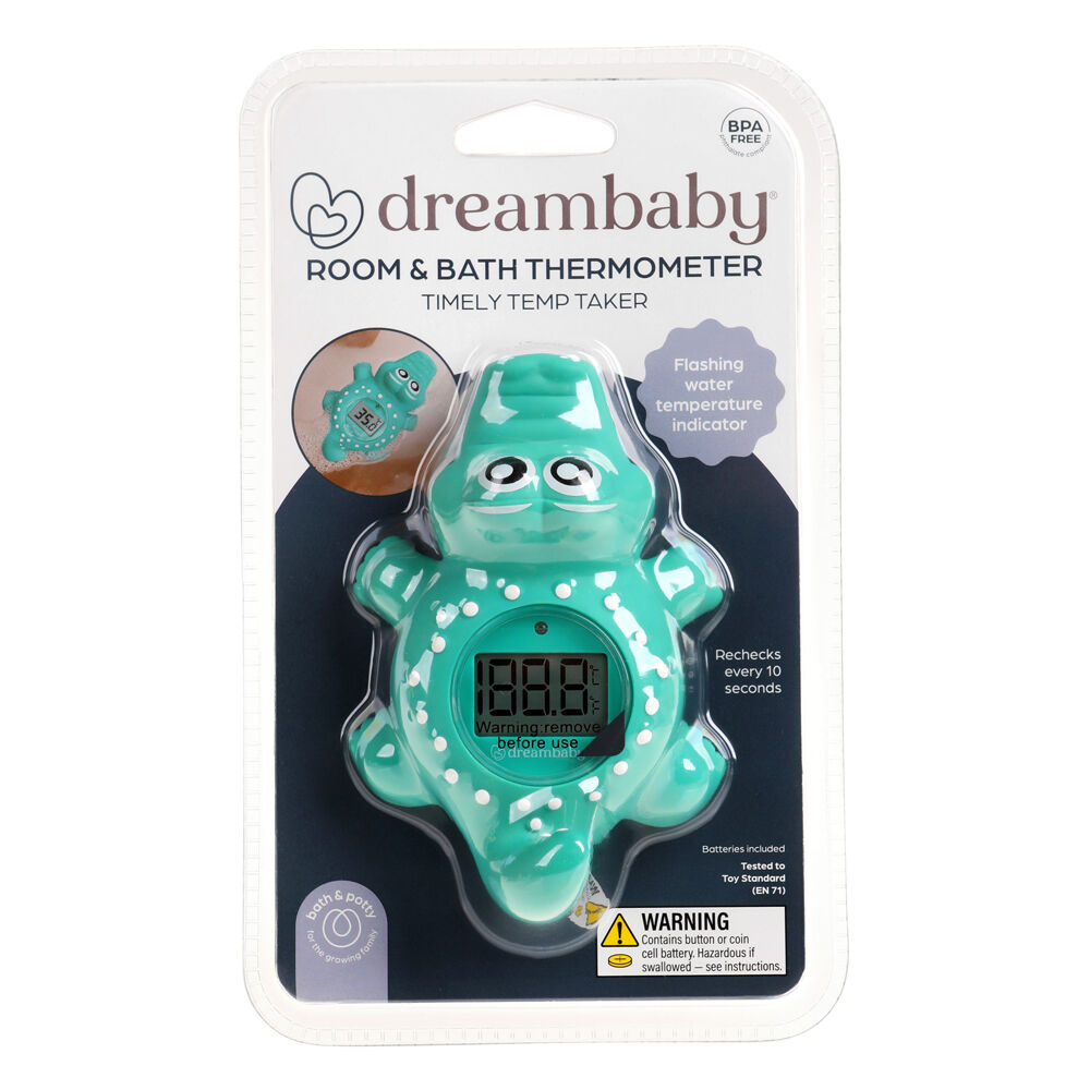 Dreambaby Room/ Baby/Children Bath Water Temperature Thermometer Crocodile 12cm — image 7