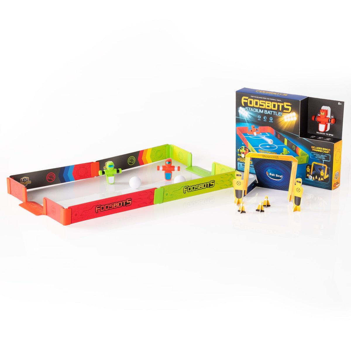 Foosbots Stadium Battle Set Kids/Children Action Competitive Fun Play Toy 6+
