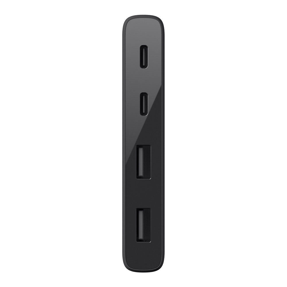 Belkin 5Gbps USB-C To 2x USB C & 2x USB-A Ports Mini Hub f/Laptops/Macbook Black — image 2