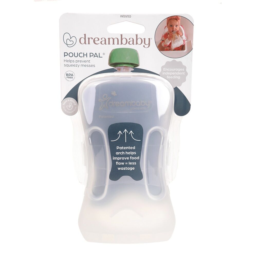 Dreambaby Pouch Pal 15cm Storage Container/Holder Baby 6m+ For Food Pouches