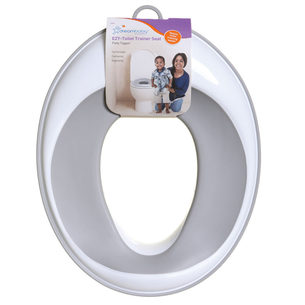 Dreambaby Ezy-toilet Trainer Contoured Seat Potty Topper 12m Plus 36cm x 28cm x 6cm