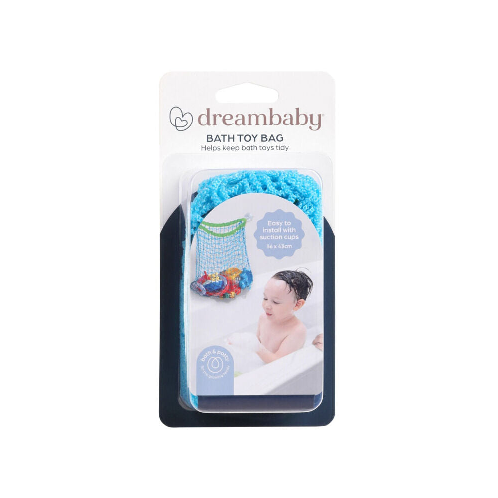 Dreambaby Bath Toy Bag Kids/Children Bathroom Organiser w/ Suction Cup 36x43cm