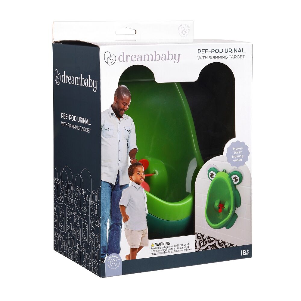 Dreambaby Frog Pee-Pod Urinal w/Spinning Target Kid/Toddler Toilet Training 18m+ — image 5