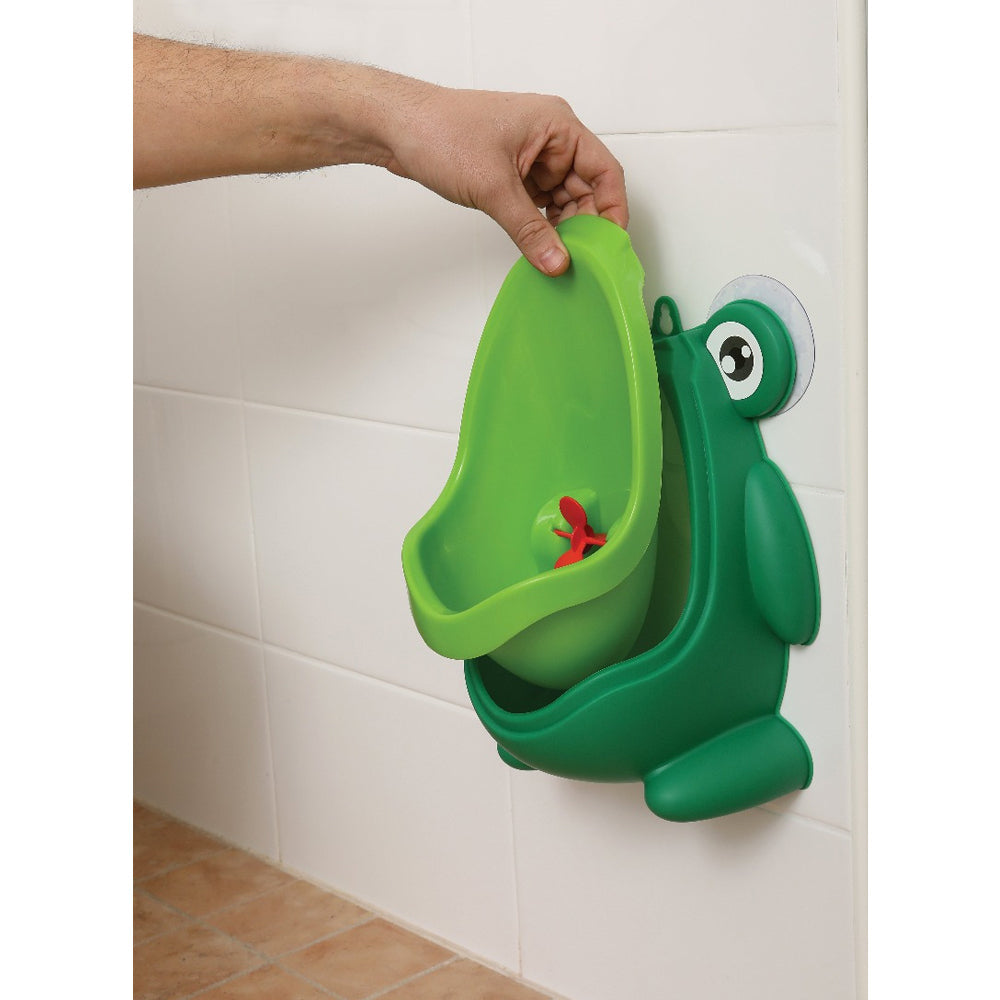 Dreambaby Frog Pee-Pod Urinal w/Spinning Target Kid/Toddler Toilet Training 18m+ — image 2