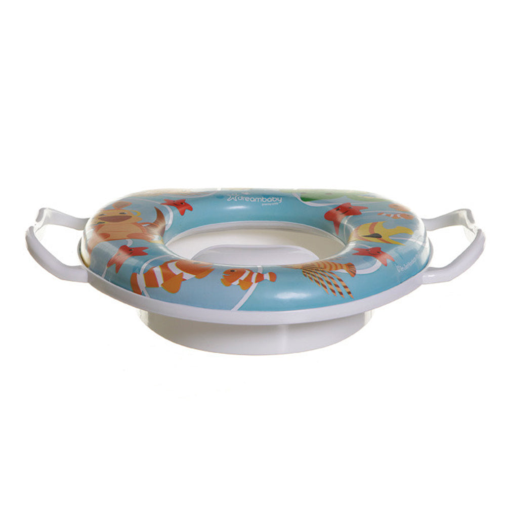 Dreambaby Easy Clean Soft Potty Seat w/ Handles Kids/Toddler Toilet Training — image 2