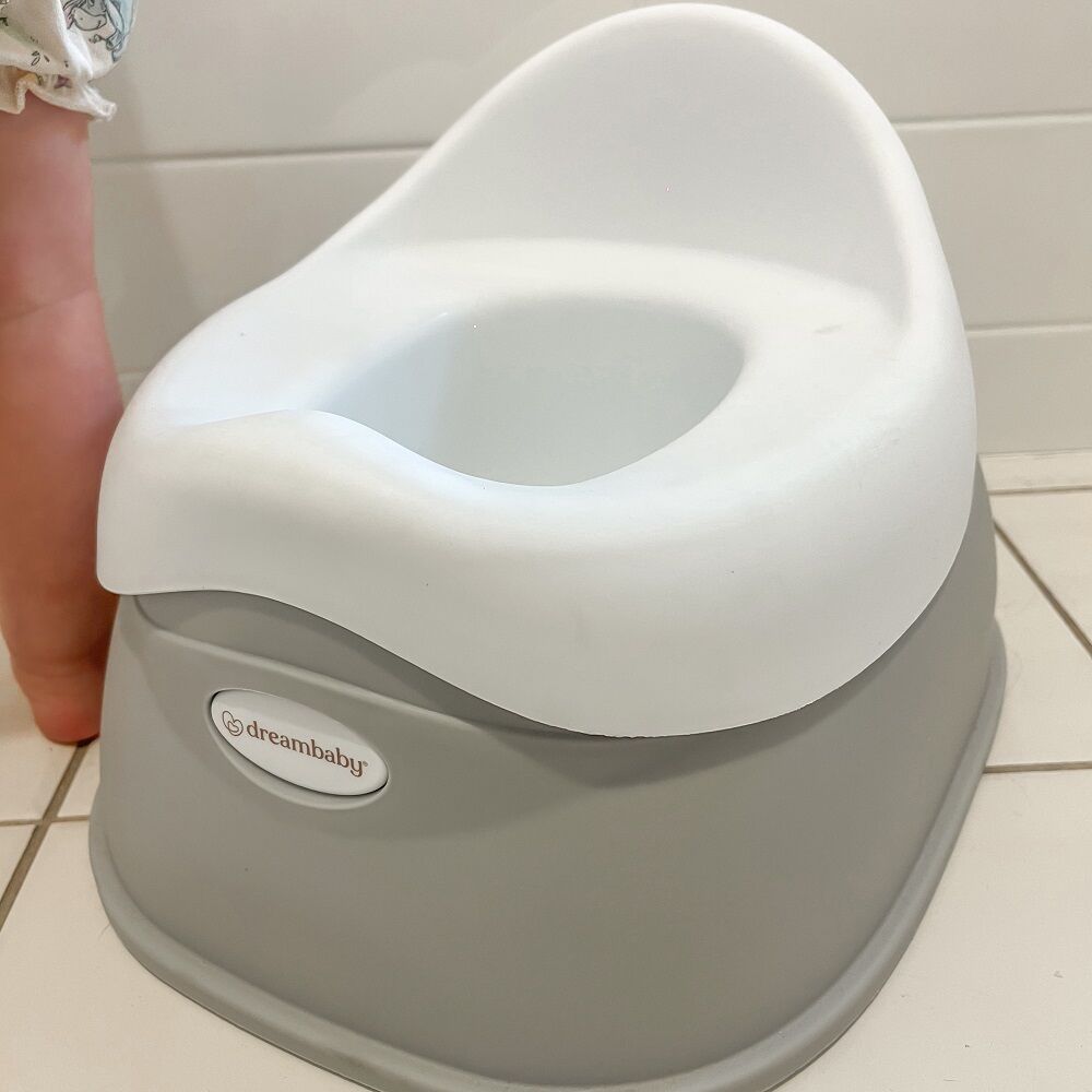 Dreambaby Ezy Potty Kids/Children Training Toilet Cushion Seat 23x31cm Grey — image 8