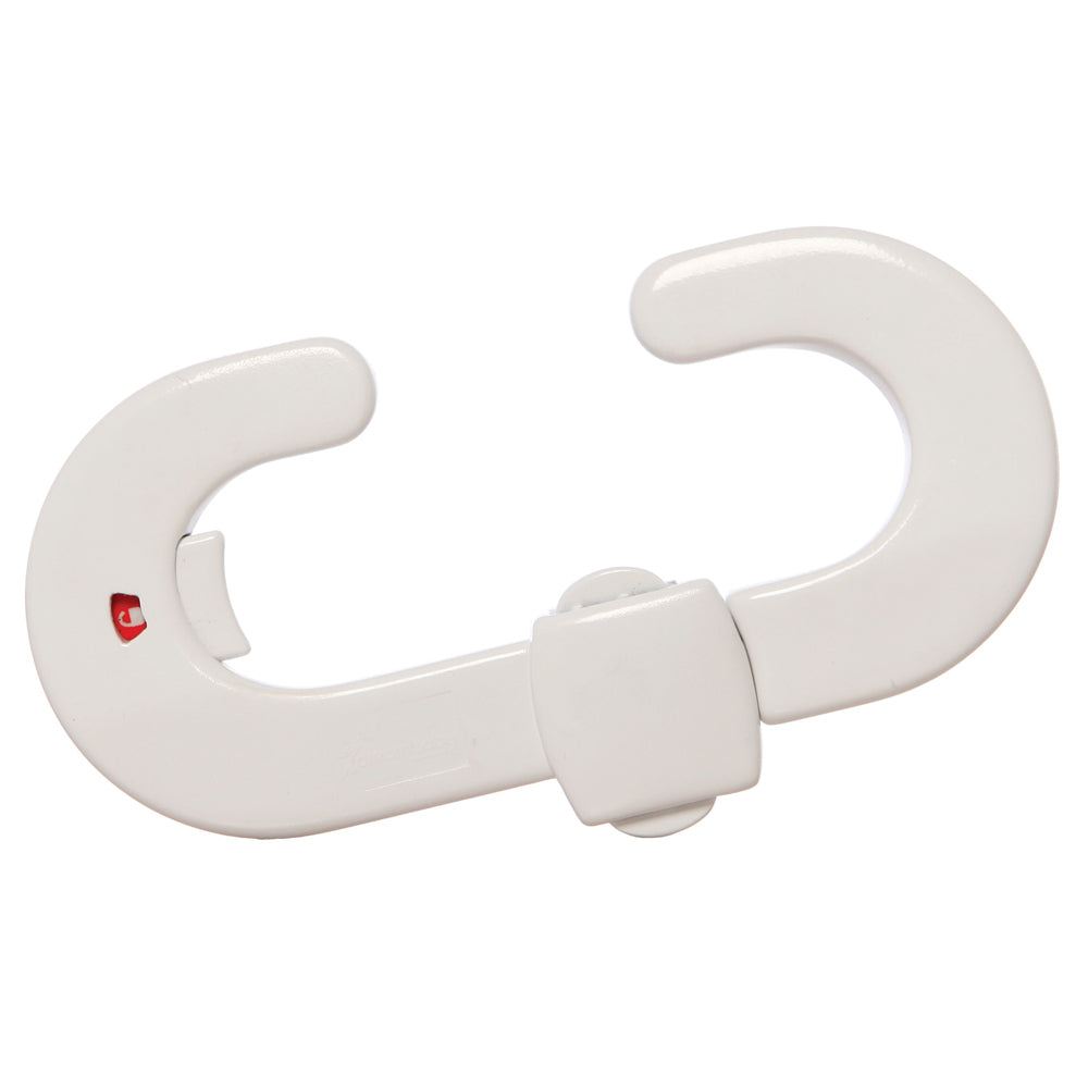 Dreambaby Ezy Check Baby/Toddler Safety/Protection Secure-A-Lock Latch White — image 3