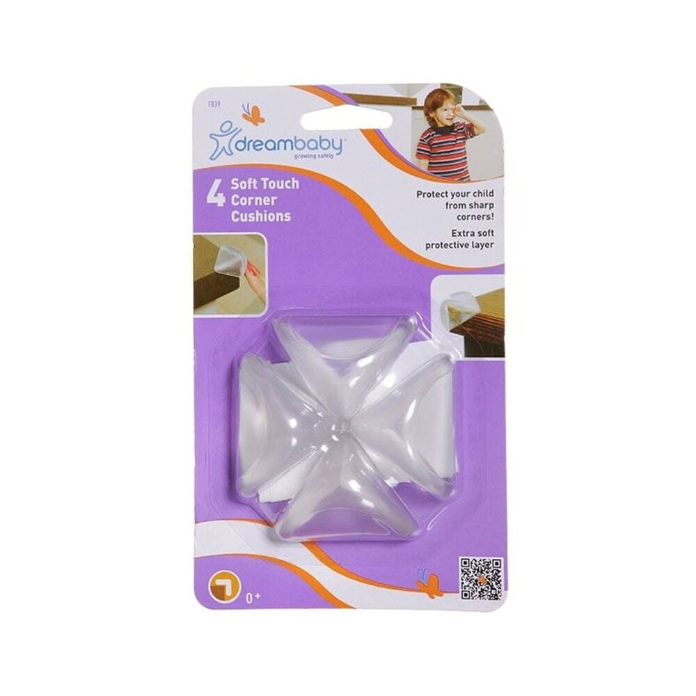 Dreambaby Soft Touch Baby Safety Furniture Corner Protection Padded Cushion (4 Pieces) — image 2