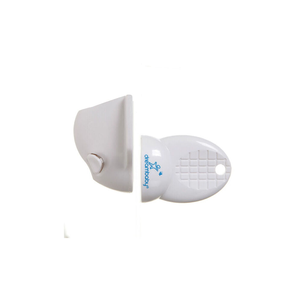 Dreambaby Adhesive Magnetic Child Safety Cabinet/Drawer Lock 2 Locks 1 Key (2 Pack) — image 5